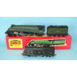 Hornby Dublo, 2211 Class A4 4-6-2 locomotive 'Golden Fleece', no. 60030, boxed and an unboxed EDL7
