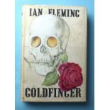 Fleming (Ian), Goldfinger, 1st Edition black cl with skull and gold coins, dust jacket not price