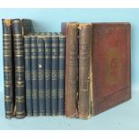 Ross (Frederick), The Ruined Abbeys of Britain, 2 vols, chromo-litho plts, illus, ge, mor gt, 4to,