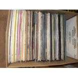A collection of mainly classical LP's. Some records have an adhesive label with the owner's name