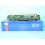 Heljan O gauge, 3702 BR diesel locomotive, unnumbered, BR green/grey, boxed with accessories.