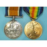 A WWI pair to K28067 W R Rogers Sto 2 RN: British War and Victory medals, (2).