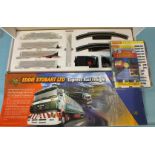 Hornby OO gauge, an Eddie Stobart Ltd Express Rail Freight Ltd Edn set, unused, boxed with