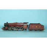 O gauge kit model LMS Jubilee Class 4-6-0 locomotive no.5690 in Chowbent Castings box.