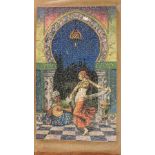 A 'Victory' 800-piece jigsaw depicting an Arabic dancer, including seven 'whimsies'.
