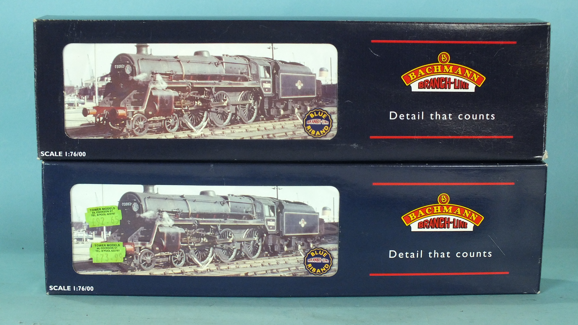 Bachmann OO gauge, two BR Standard Class 5MT 4-6-0 locomotives, 32-503 and 32-504, both boxed, (2).