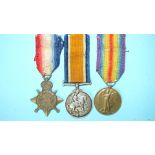 A WWI trio awarded to 344387 E Prowse PBRI RN: 1914-15 Star, British War and Victory Medals.