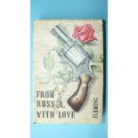 Fleming (Ian), From Russia With Love, 1st Edition black cl with Smith & Wesson to front board,