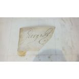 Three albums containing the signatures of George III and Queen Victoria, also a letter from Sir
