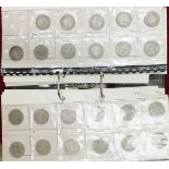 A collection of British coinage, including pre-1947 silver.