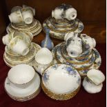 Thirty-eight pieces of Royal Albert 'Moonlight Rose' decorated tea ware and thirty-one pieces of