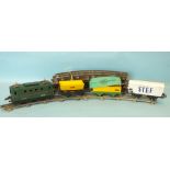 French Hornby, O gauge, BB-8051 SNCF electric locomotive, STEF refrigerated van, Saint Freres