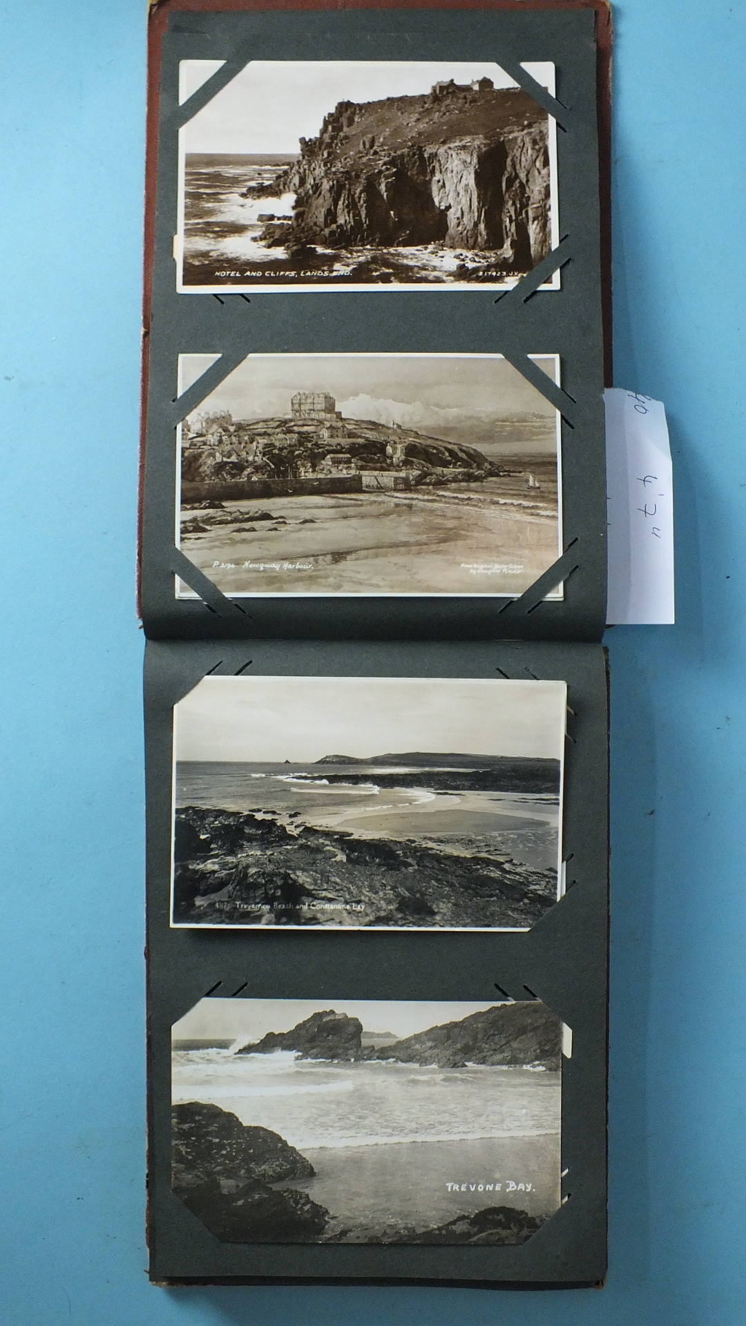 Approximately 450 loose topographical postcards, UK, including some by A R Quinton, an album of - Image 6 of 6