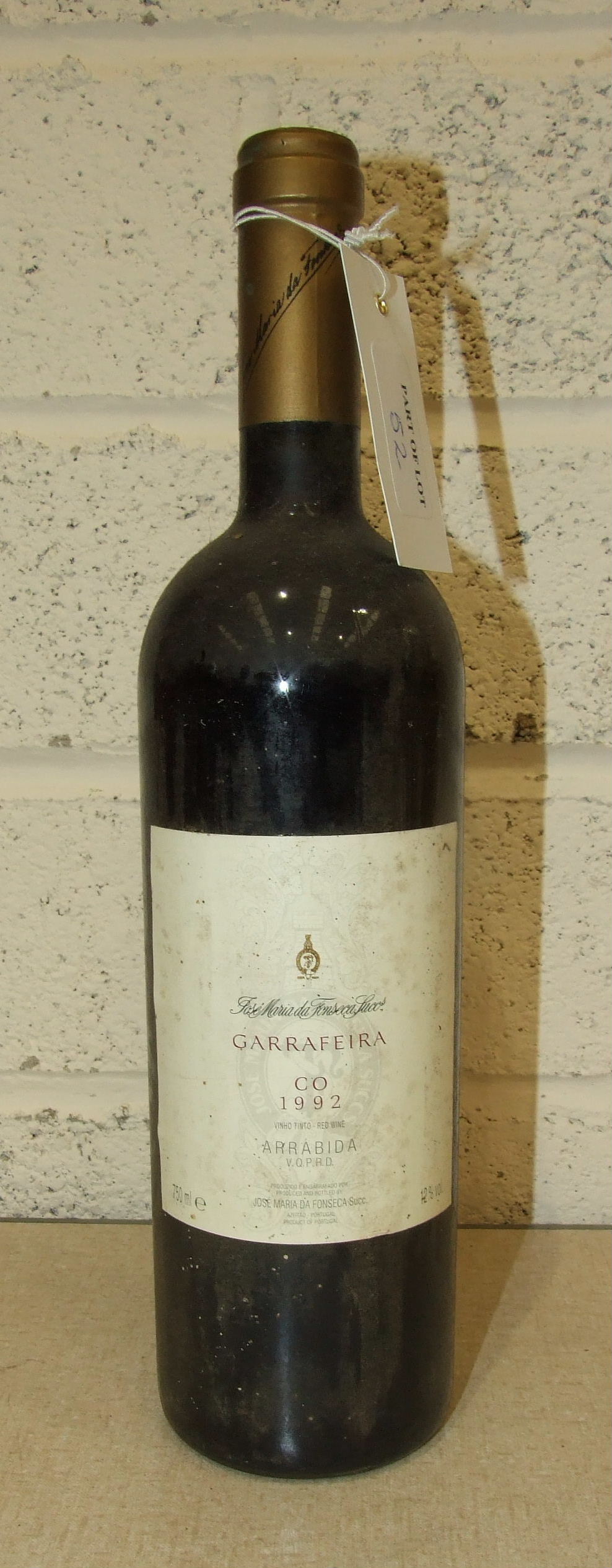 Garrafeira Fonseca 1992, 1 bottle, Castell del Remei 1999, 1 bottle and Arzuaga Rioja 2004, 1 - Image 3 of 3