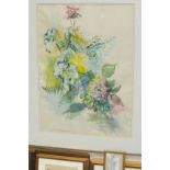 Isabel McWhirter, 'Flowers with Hydrangeas', a signed pastel dated 1980, 75 x 54.5cm, Bracey, '