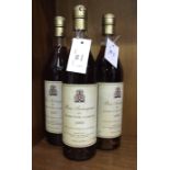 Bas-Armagnac, 1993 Vintage, Marquis de Caussade, 3 bottles.