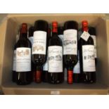 Chateau Tour de By 2006, Haut-Medoc, 6 bottles and Chateau de Fonbel Saint Emilion Grand Cru 2006, 5