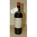 Chateau Certan 1918, 1 bottle, Premier Grand Cru Pomerol, now 100 years old.