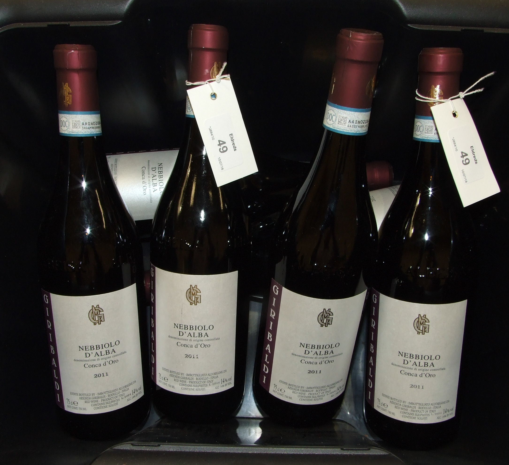 Nebbiolo d'Alba 2011, Italy, 6 bottles.