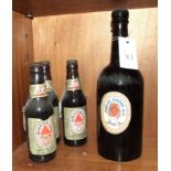 Bass & Co. Jubilee Strong Ale 1977, 1 bottle and three smaller bottles, (4).