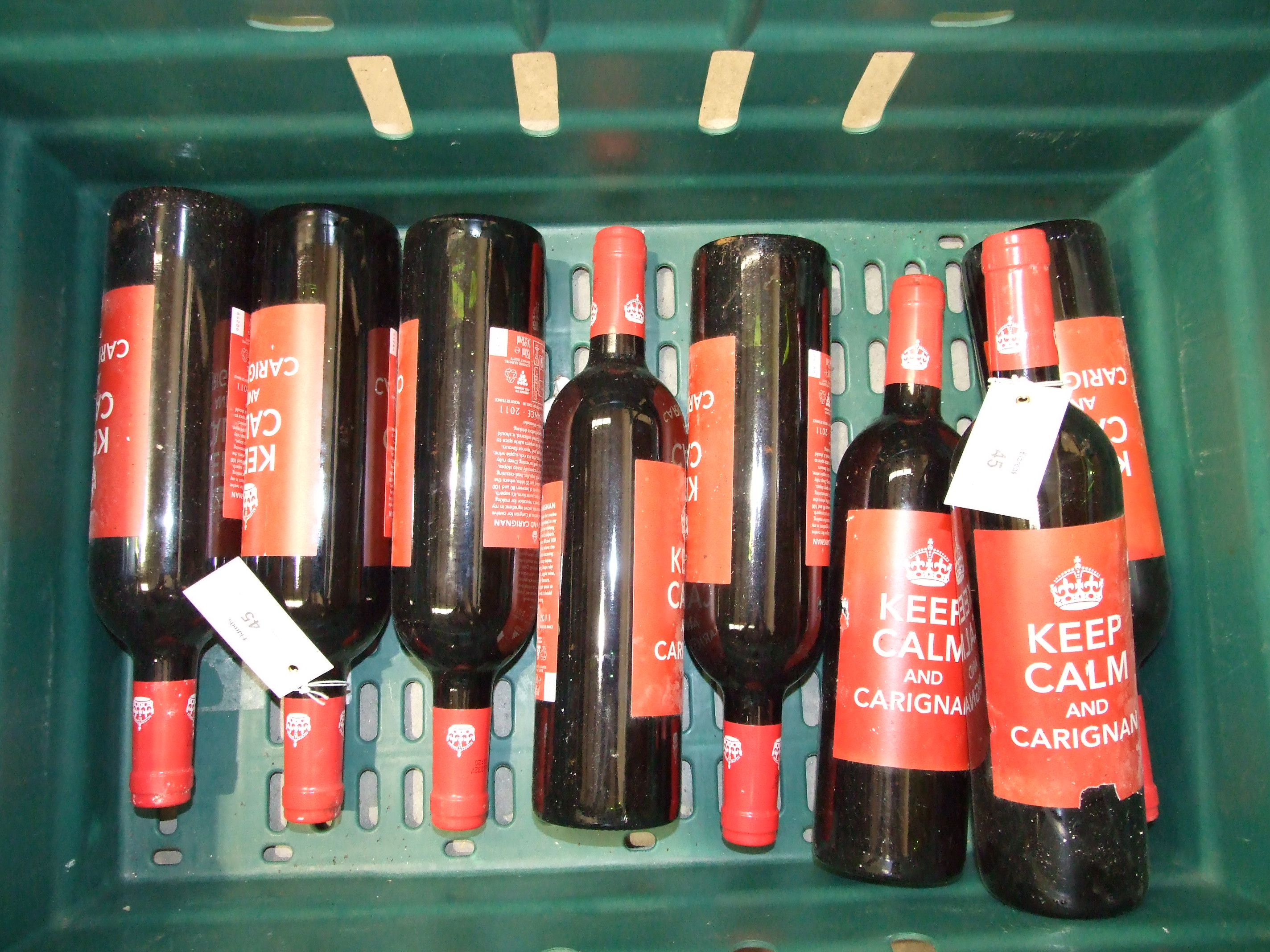 Keep Calm and Carignan, v de t, 8 bottles.