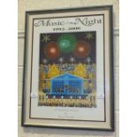 After Brian Pollard, 'Music of The Night' 1992-2000', a limited edition signed poster, 234/2000,