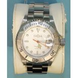 Davosa, a gent's Ternos Diver Automatic wrist watch with steel case numbered 6306 and steel