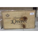 Perrin Reserve de Prebot 2000, 12 bottles, Special Cuvee, OWC.