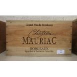 Mauriac Bordeaux OWC, 6 bottles.