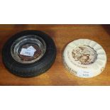 A Wiltshaw & Robinson Ltd 'Guinness is Good for You' advertising ashtray, transfer-printed with a
