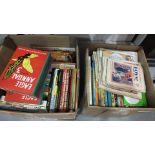 A large quantity of annuals, including Eagle Annuals 1-5, mainly 1960's-1970's and a small