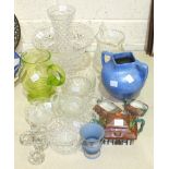 A collection of various tea ware, other ceramics and glassware.