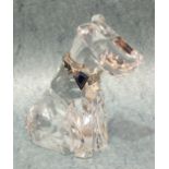 A Swarovski Crystal Symbols Classics figure in the form of an Airedale Terrier, 11.5cm high, boxed.