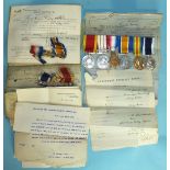 A China War 1900 Long Service group of six medals awarded to 341550 Thomas Edward Dusting RN,