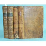 Stanyan (Temple), The Grecian History, 2 vols, engr frontis, fldg map, cf gt, 8vo, 1774; Smith (