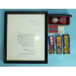 A WWI group of three medals awarded to M2-045676 Pte WG Turner ASC: 1914-15 Star, British War and