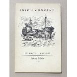 De Hartog, (Jan), Ship's Company, ltd edn of 160, privately-printed for Captain and Mrs A S Oko,