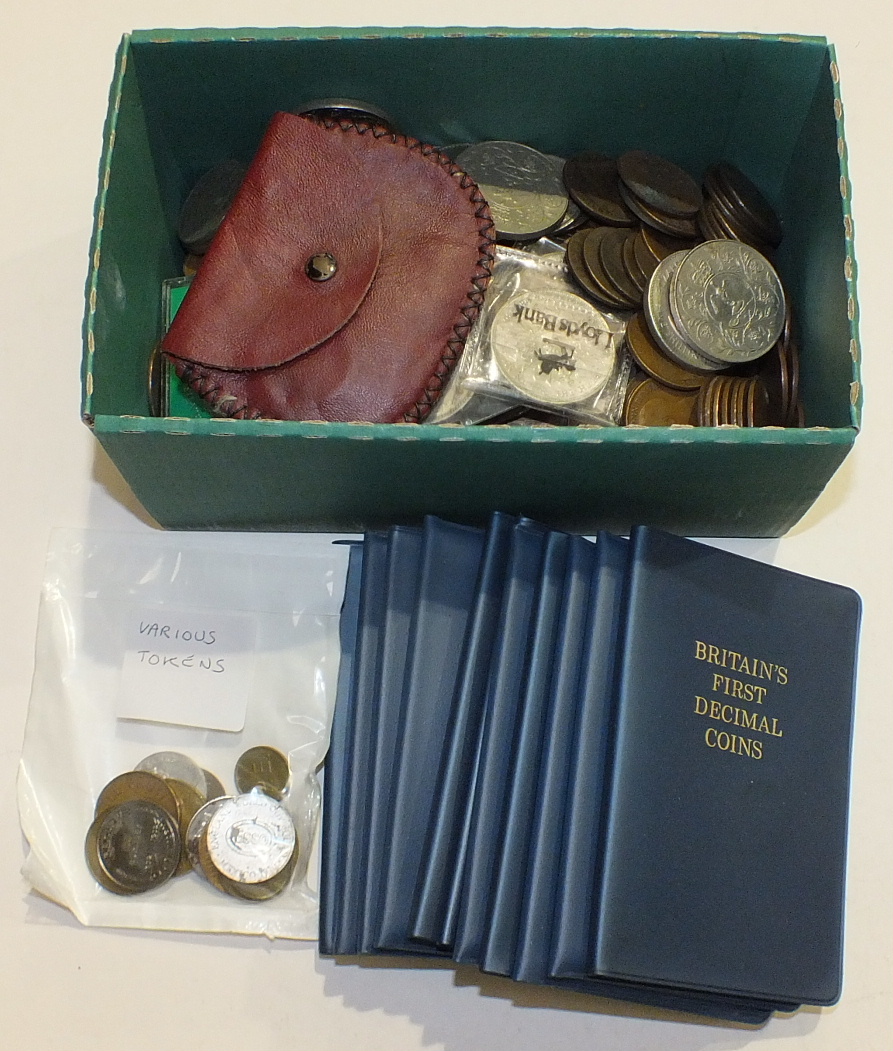 A quantity of British coinage, including a large collection of 1920-46 silver. - Image 3 of 3