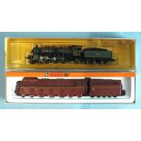 Arnold, N gauge, 2217 4-6-4 locomotive and tender RN05002 and 2539 4-6-4 locomotive and tender