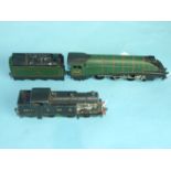 Hornby Dublo, 2211 Class A4 4-6-2 locomotive "Golden Fleece" no.60030 (no tender) and an EDL7 LMS