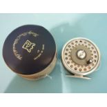 A Hardy Bros Ltd #8/9 3½" fly reel, in case.