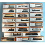 Arnold, N gauge, twenty-three boxed Continental freight stock, (23).