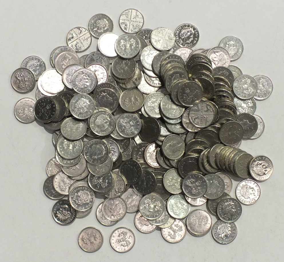 A quantity of British coinage, including a large collection of 1920-46 silver. - Image 2 of 3