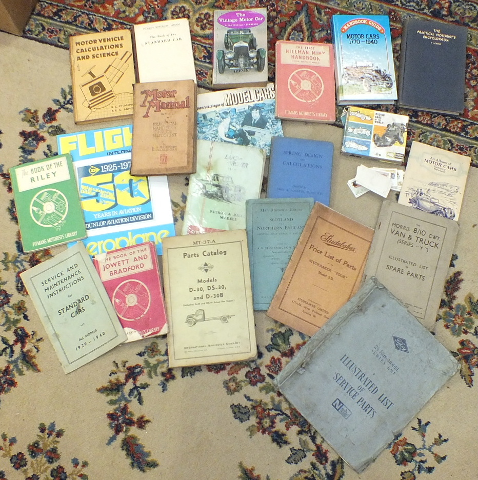 A quantity of motoring ephemera, including photographs, handbooks, manuals, posters, magazines, - Image 3 of 3