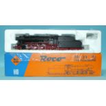 Roco, HO gauge, 4120A DB BR23 2-6-2 locomotive and tender, boxed.