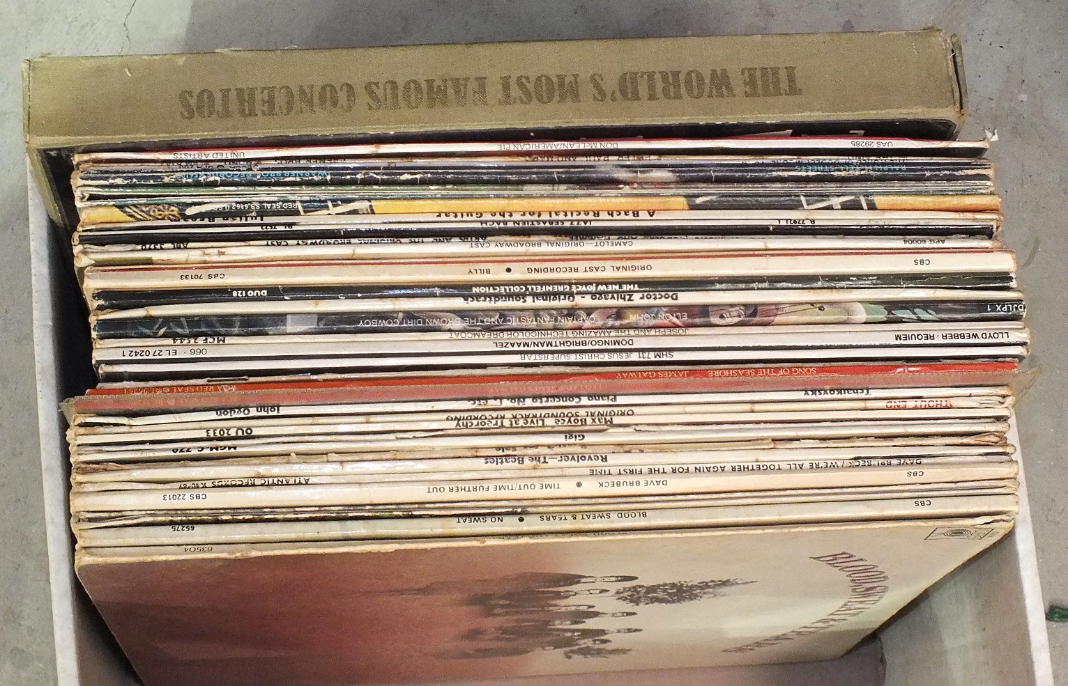 A small collection of LP and 45RPM records. - Image 2 of 3