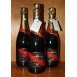 Mumm, 2004 Vintage, 3 bottles.