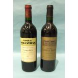 Chateau Cantenac Brown 1995, one bottle and Chateau Boyd-Cantenac 1996, one bottle, (2).