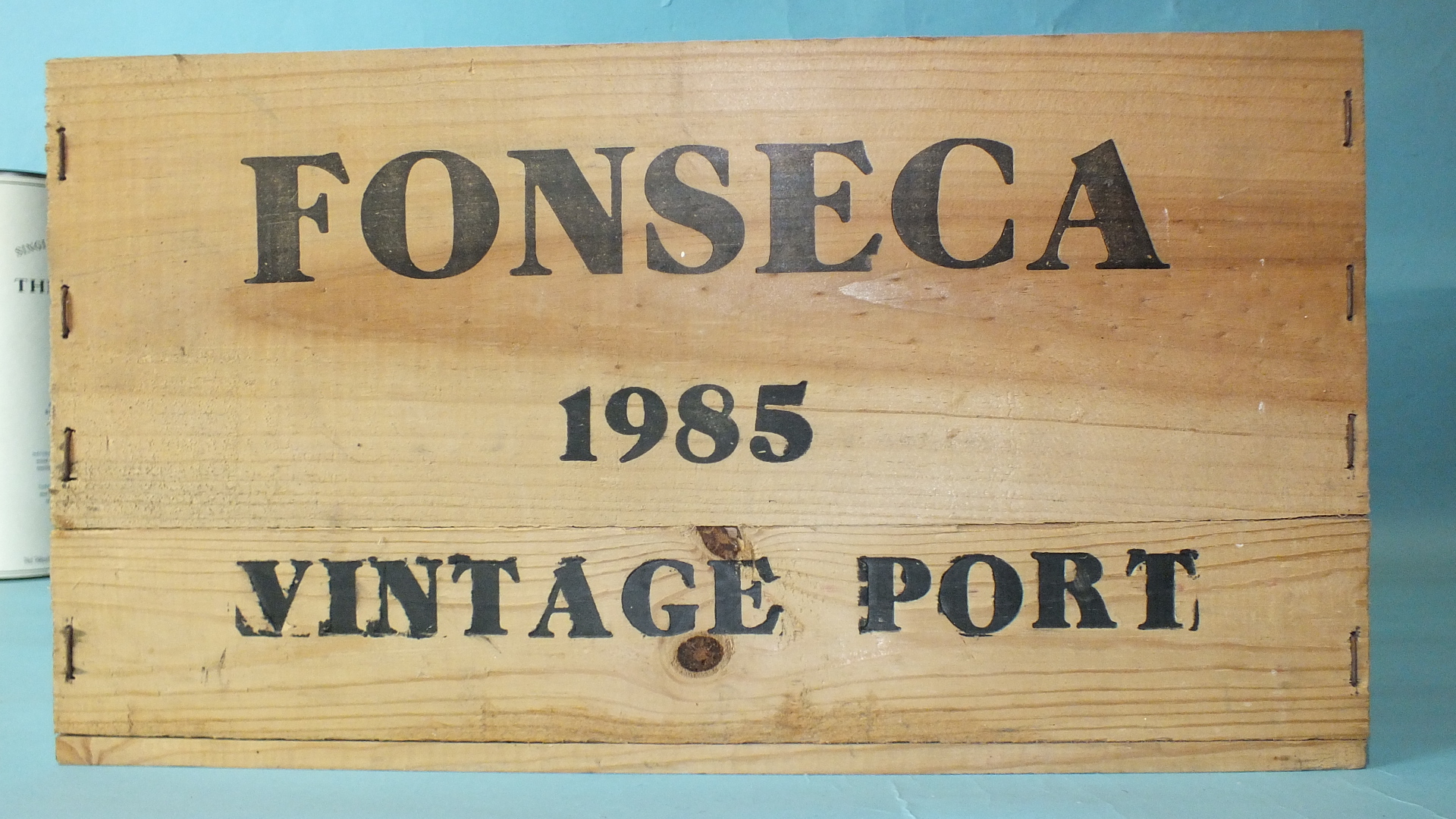 Fonseca 1985 Vintage Port, six bottles, in wood case, (6). - Image 2 of 2