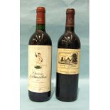 Chateau Cantemerle 1995, one bottle and Chateau Armaillac 1994, one bottle, (2).